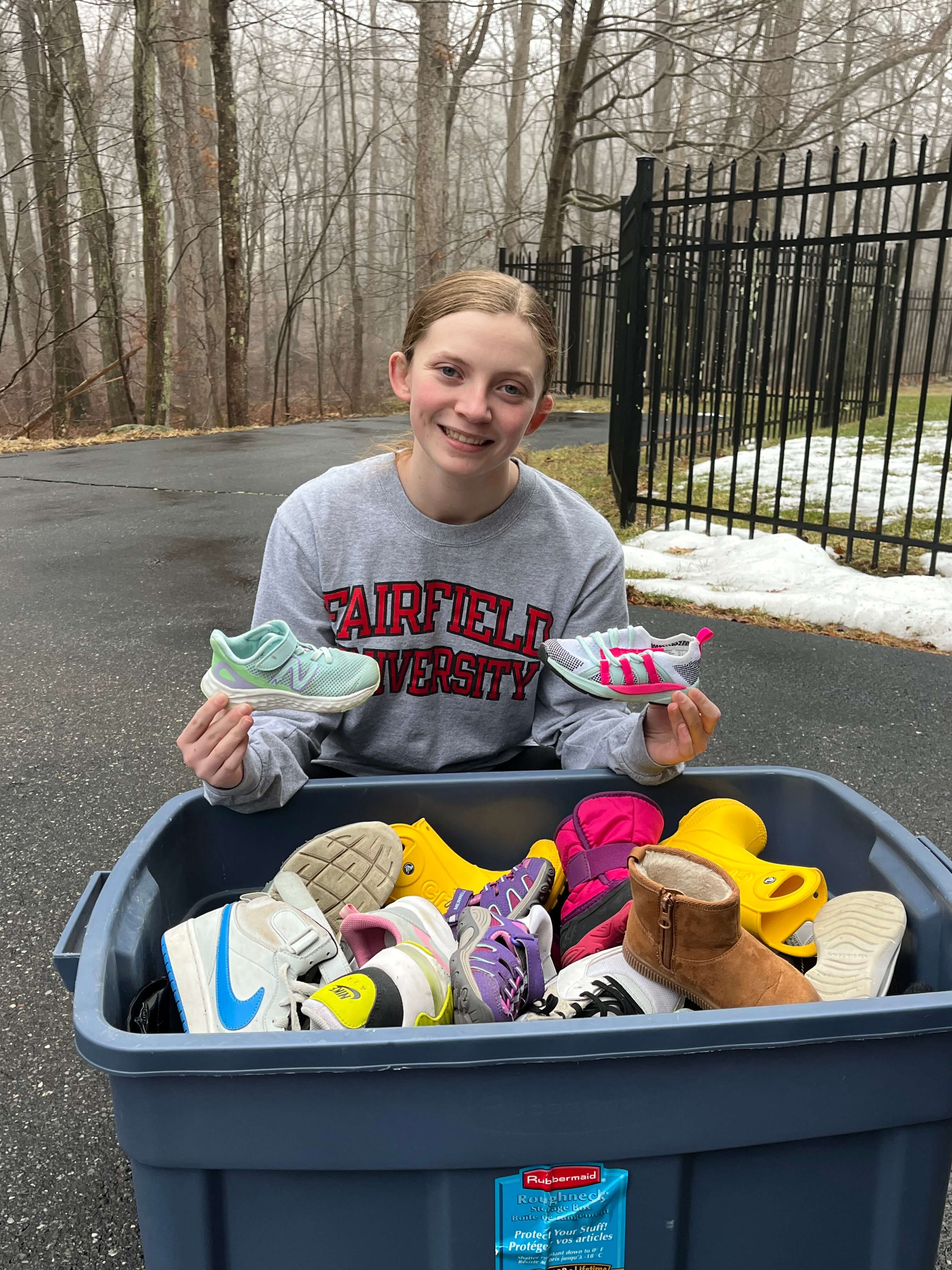 Ashley Kelly's Sneaker Drive