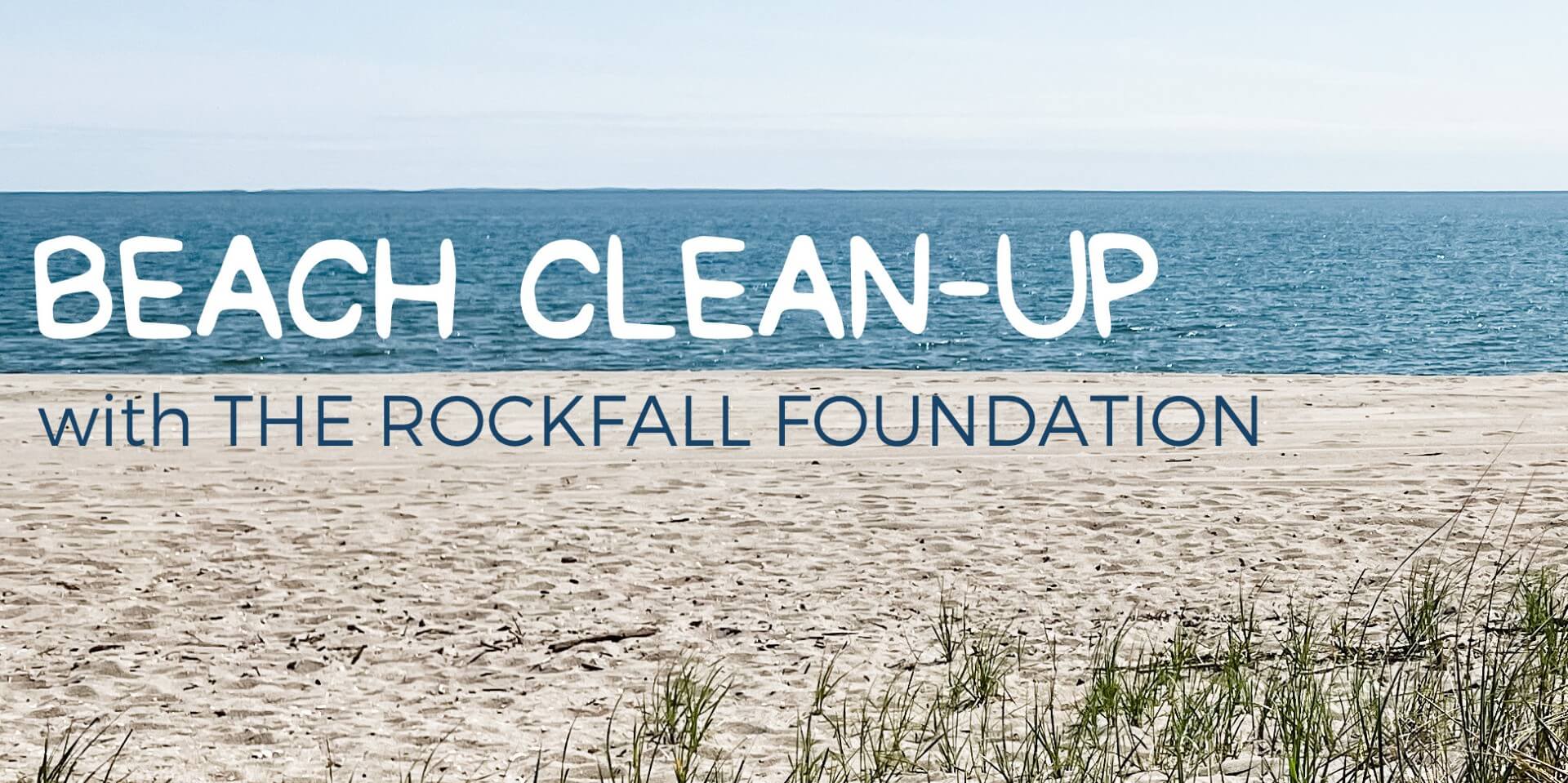 cinder + salt beach cleanup